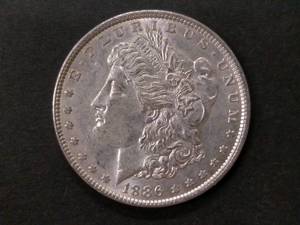 1886 Morgan Silver Dollar...