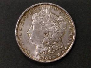 1886 Morgan Silver Dollar...