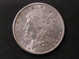 1889 Morgan Silver Dollar...