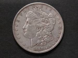 1889 Morgan Silver Dollar...