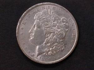 1890 Morgan Silver Dollar...