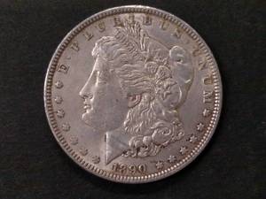 1890 Morgan Silver Dollar...