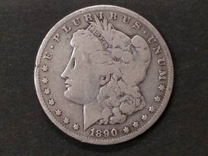1890 O Morgan Silver Dollar...