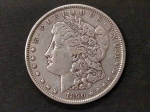 1890 S Morgan Silver Dollar...