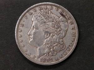 1891 Morgan Silver Dollar...