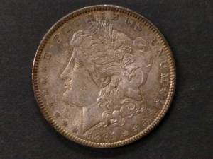 1891 Morgan Silver Dollar...