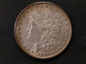 1896 Morgan Silver Dollar...