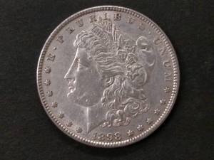 1898 Morgan Silver Dollar...