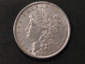 1900 Morgan Silver Dollar...