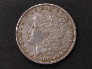 1900 Morgan Silver Dollar...