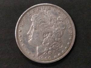 1900 Morgan Silver Dollar...