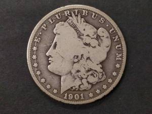 1901 O Morgan Silver Dollar...