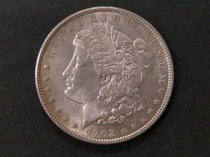1902 Morgan Silver Dollar...