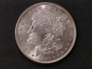 1921 Morgan Silver Dollar...