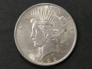 1922 Peace Silver Dollar...