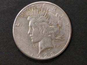 1923 S Peace Silver Dollar...