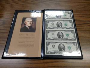 (4) 1976 Star Notes Uncut Two Dolla...