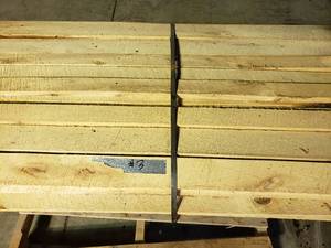 Pallet of Rough Sawn Pine