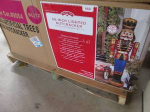 1-FLR 68 Lighted Musical Nutcrac...
