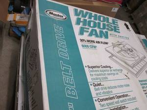 W 30 Belt Drive Whole House Fan ...