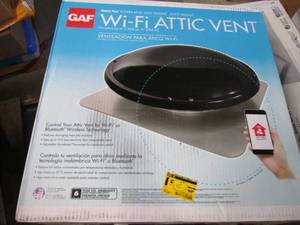 Y GAF Wi-Fi Attic Vent (Up to 2,2...