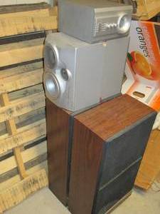 14 2 RCA Speakers & Protron Sub...