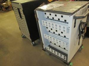 4-FLR (2) Ergotron Charging Carts...