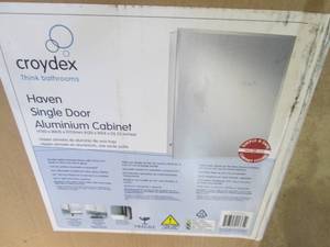 Croydex Haven Single Door Aluminum ...