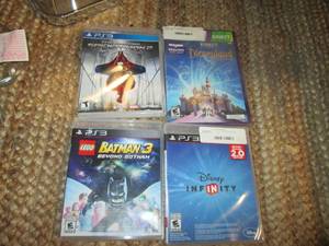 9C (3) PS3 Games & Kinect Disneyl...