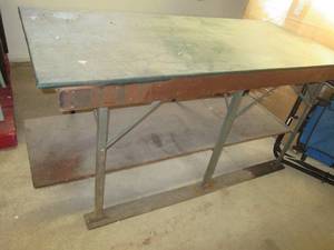11 Metal Frame Solid Work Table (...