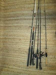 Lot of Fishing Poles