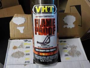 6 11 oz. cans VHT Flame Proof flat ...