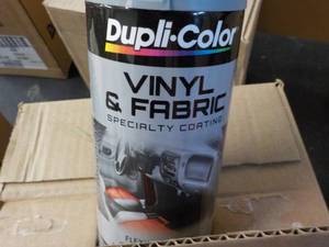 6 11 oz. cans Dupli-Color vinyl and...