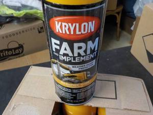 6 12 oz. cans Krylon Farm and Imple...