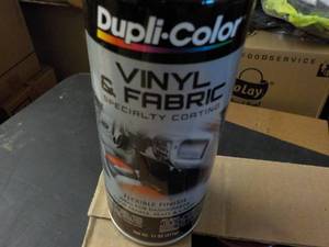 6 11 oz. cans Dupli-Color vinyl and...