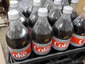 12 1.25 liter bottles Diet Coke...