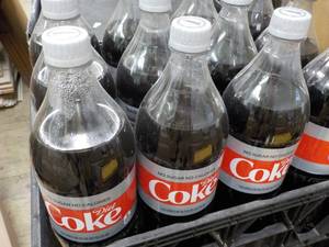 12 1.25 liter bottles Diet Coke...