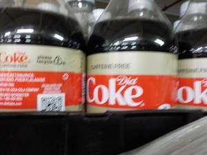 3 24 packs caffeine free Diet Coke...