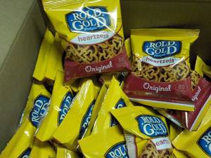 Case of 104 bags Rold Gold Heartzel...