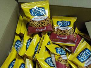 Case of 104 bags Rold Gold Heartzel...