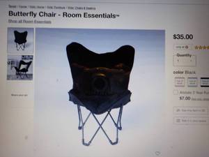 Room Essentials Butterfly ebony acc...