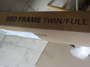 TwinFull new metal bedframe...