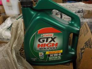 1 gallon Castrol GTX High Mileage S...