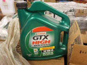 1 gallon Castrol GTX High Mileage S...