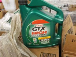 1 gallon Castrol GTX High Mileage S...