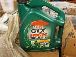 1 gallon Castrol GTX High Mileage S...