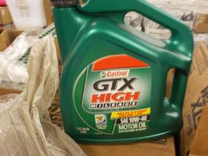 1 gallon Castrol GTX High Mileage S...