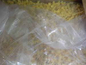 15 lb. box of pasta noodles...