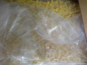 15 lb. box of pasta noodles...