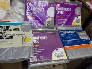 lot of 5 air conditioner covers...